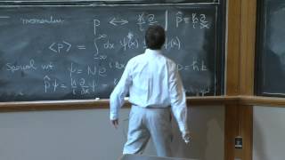 Lecture 5: Operators and the Schrödinger Equation