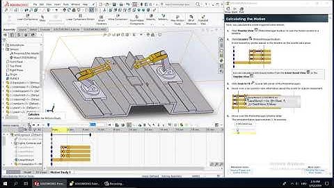 Solidworks Event based Motion Studies