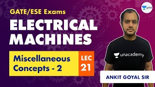 Electrical Machines | Lec 21 | Important Concepts in Electrical Machines - 2| GATE Electrical Engg