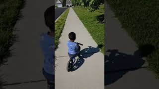 Leonardo Ride His Balancing Bike #12| Kids Bikes for 2024| Balance Bike