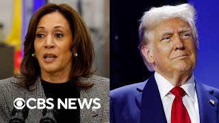CBS News poll finds large gender gap between Harris, Trump supporters