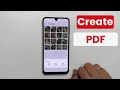 Easily Convert Multiple Photos to PDF on Samsung Galaxy A16 5G 📄