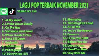 LAGU TIKTOK SLOW TERPOPULER 2021 (TANPA IKLAN)