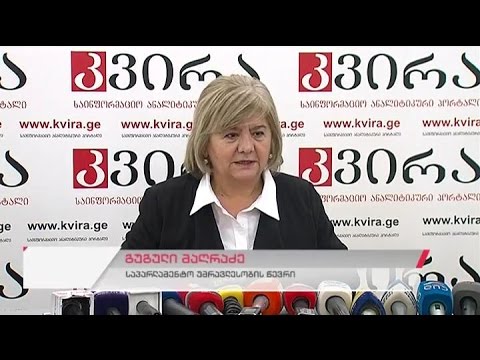 საპარლამენტო უმრავლესობის წევრის გუგული მაღრაძის პრესკონფერენცია