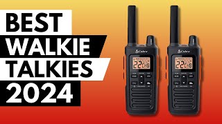 ✅ TOP 5 Best Walkie Talkie for Long Distance 2024  Two Way Radio Communications