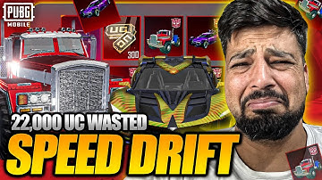 New Transformer Speed Drift Crate Opening 😮‍💨 | $22000UC Wasted 🤬