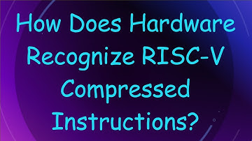 How Does Hardware Recognize RISC-V Compressed Instructions?