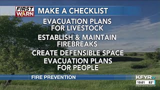 2025 ND wildfire statistics and prevention measures you can take
