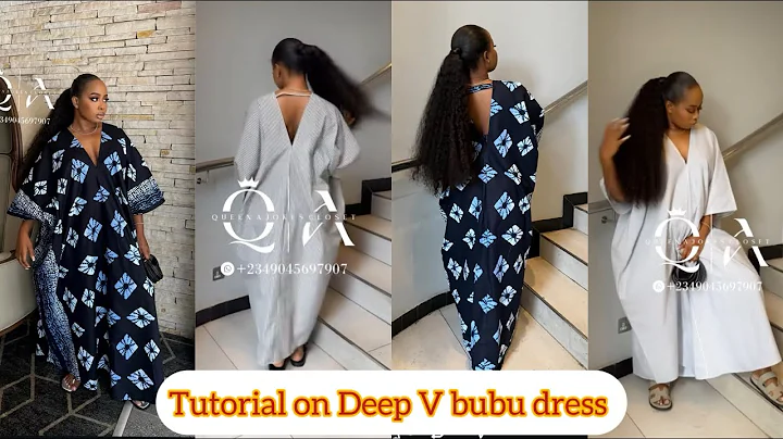 Tutorial on Deep V-Bubu Dress 