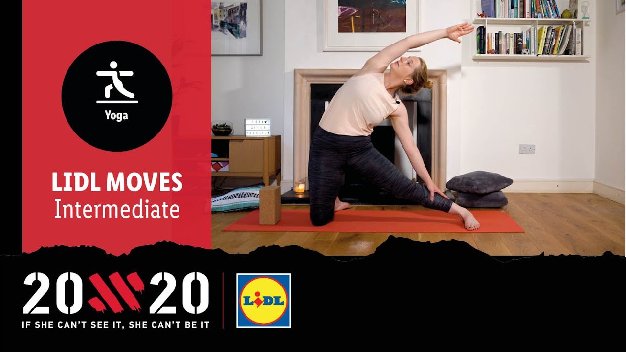 Extreem Voorganger Smerig Lidl Moves for 20x20 Yoga Class - Intermediate Week 3 - YouTube