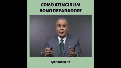 COMO ATINGIR UM SONO REPARADOR?