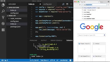 Express, Body Parser, and Nodemon - Lesson 2 - Node APIs for Everyone