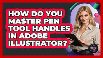 How Do You Master Pen Tool Handles In Adobe Illustrator? - Graphic Design Nerd