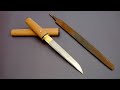 Knife Making - Tanto knife from an Old File