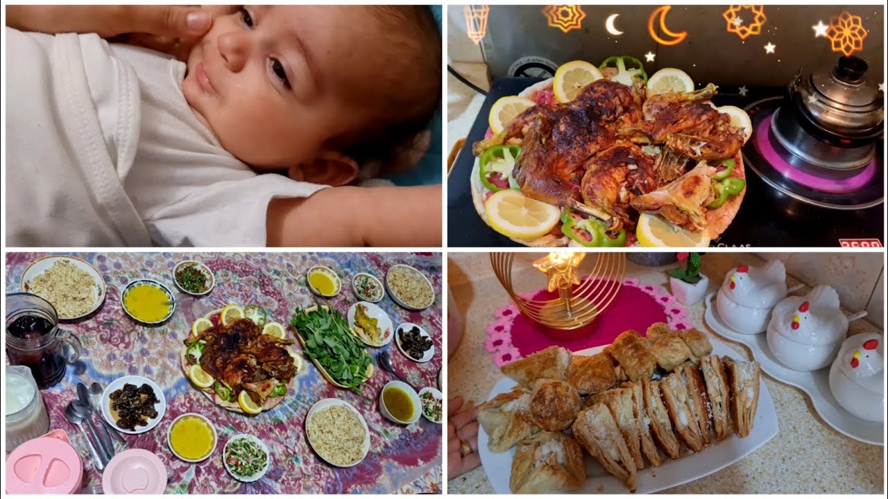 يومياتي♥2 رمضان 🌛 / تحضير الفطور /اكله فلسطينيه/حلو سريع 😙