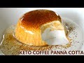 Keto Coffee Panna Cotta | Keto Recipes | Low Carb Panna Cotta