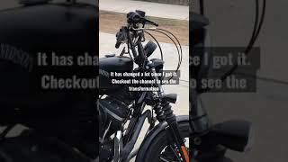 Harley-Davidson Sportster Iron 883 / The beginning / Transformation / Mods / shorts