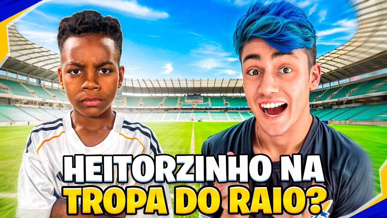HEITORZINHO NA TROPA DO RAIO! *ele é muito bom!