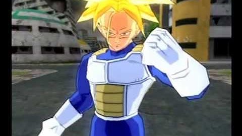 Dragonball Z Budokai Tenkaichi 3 - Trunks vs Future Gohan