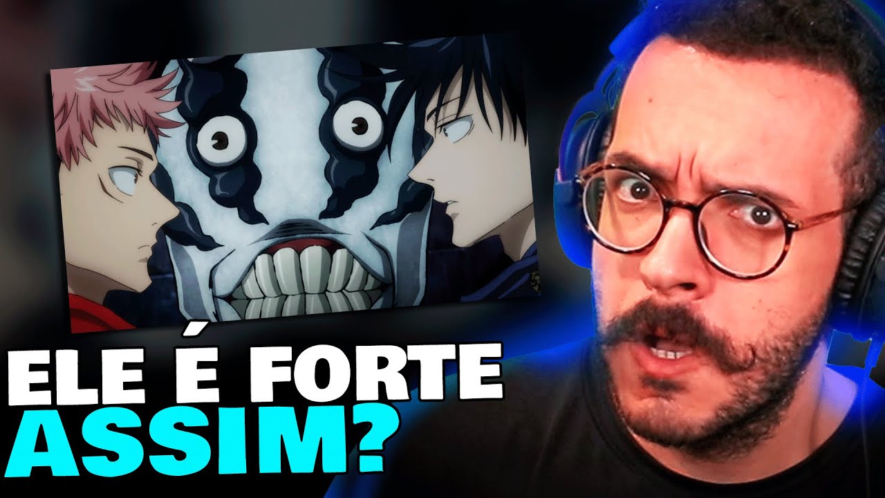 REACT: Jujutsu Kaisen - Yuji and Megumi vs Maldição Olhuda! | T1 - Ep 3 e 4 | Cortes do imaginago