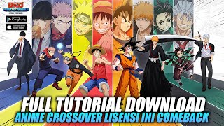 Full Tutorial Download! Seriusan Anime Crossover Lisensi Ini Keren! - JUMP: Assemble (Android) screenshot 1