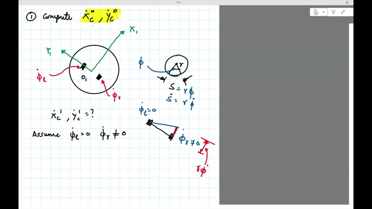 Robotics Lec06: Differential Drive Forward Kinematics
