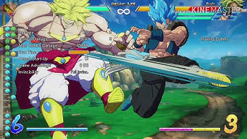 DBFZ V1.19 Gogeta Tiger Knee Side Switch