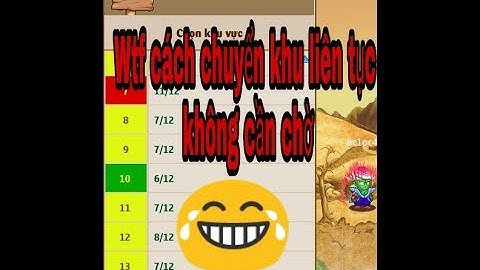 [ NGỌC RỒNG ONLINE LỲ_DZ ] Cách " chuyển khu liên tục " dành cho ANH EM chưa biết