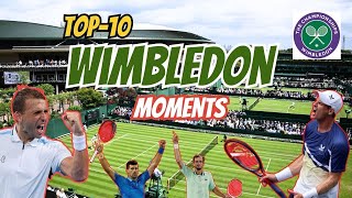 Top 10 Wimbledon Moments.