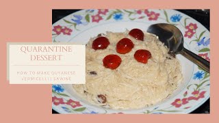 HOW TO MAKE GUYANESE VERMICELLI | SAWINE | KAIETEUR COOKS