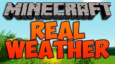 Minecraft Mods | Episode 639 | REAL WEATHER | iPodmail | 1.3.2
