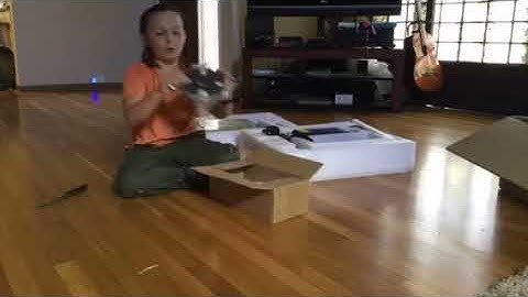 Creality cr-10 time lapse unboxing