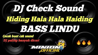 Download Lagu DJ HIDING HALA HALA HAIDING BASS LINDU MP3