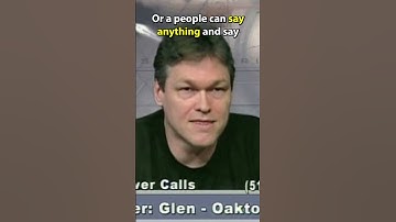 God exists because someone said so? Pt 1