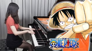 Vignette de la vidéo "One piece OP1「We Are!」Difficult Piano Version - Ru's Piano | The beginning of a Legend ⚓"