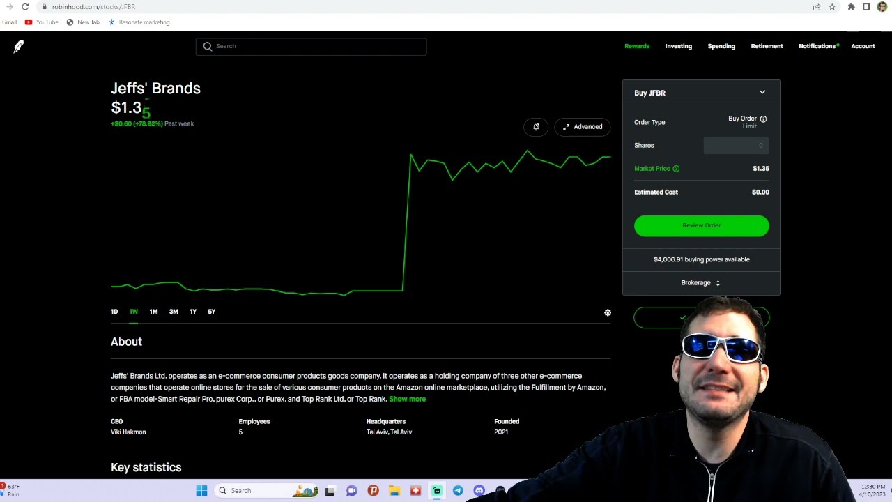JEFFS BRANDS 🚀🚀 $JFBR up 80% today!! HUGE ANNOUNCEMENT & UPDATES!