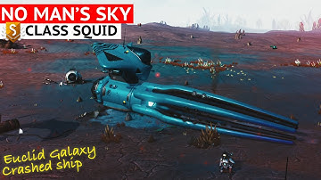 FREE Crashed S-Class Blue Squid Ship in No Man