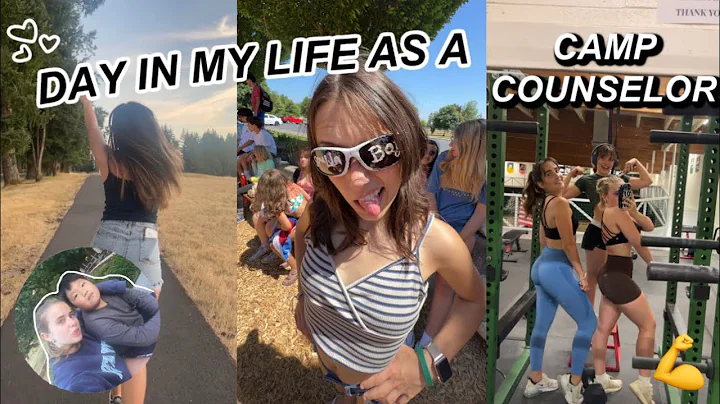 Day in my life as a CAMP COUNSELOR! (Vlog) | Ella Katherine