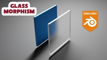 Blender Tutorial Glass Morphism