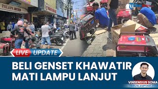 Warga Bandar Lampung Ramai-ramai Beli Genset, Khawatir Mati Lampu Berlanjut