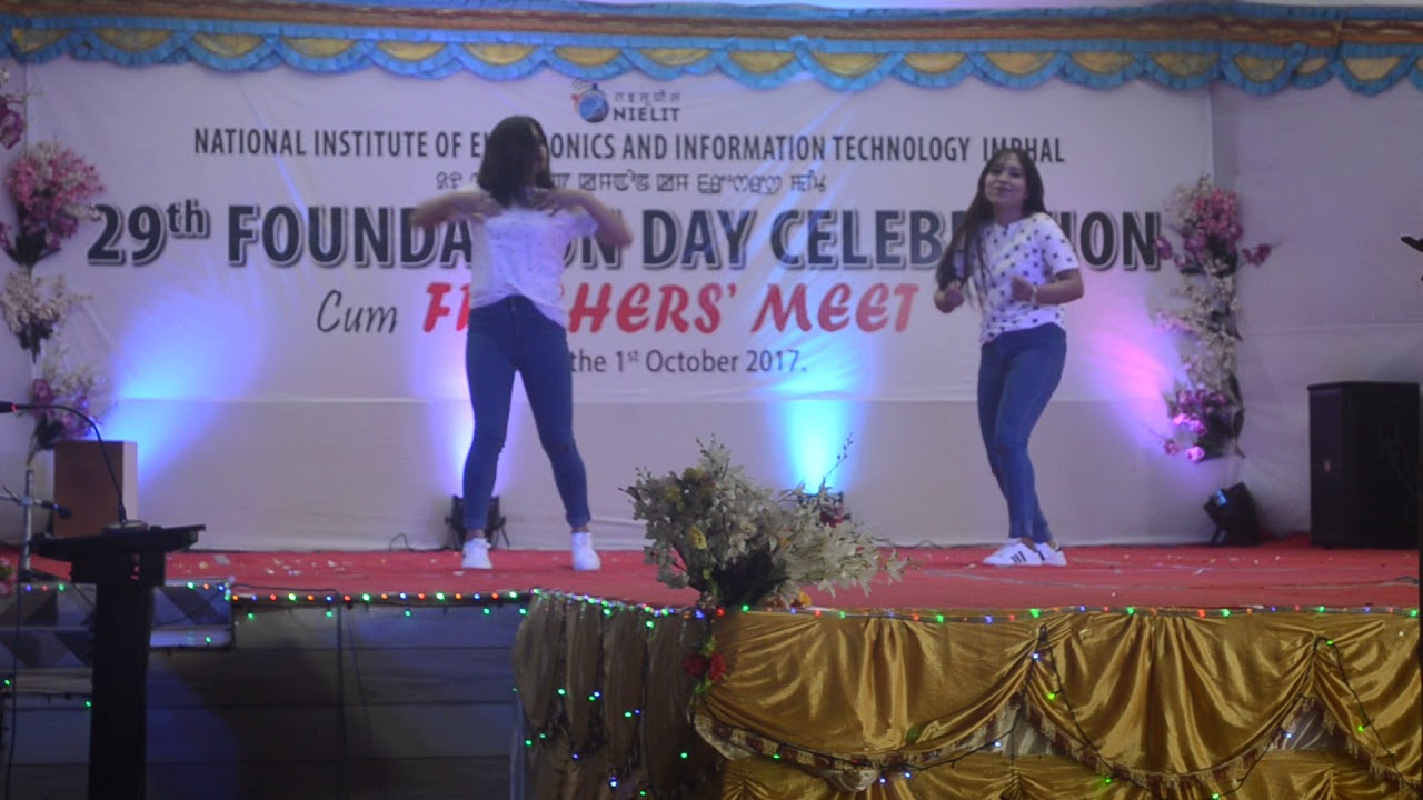 NIELIT IMPHAL freshersmeet dance oct 1 2017