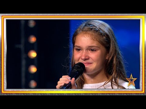 Esta niña tiene problemas de corazón y cantar es su refugio | Audiciones 5 | Got Talent España 2019