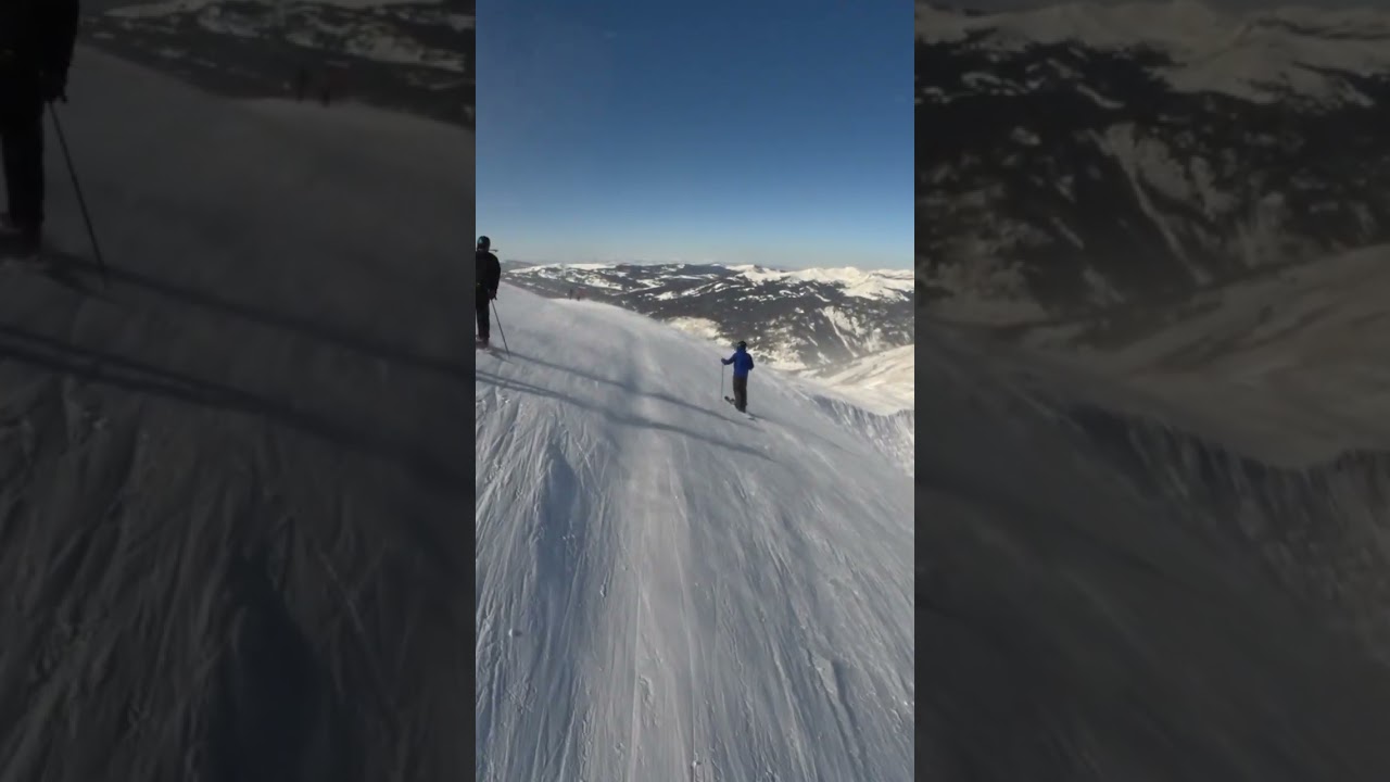 Extreme Wind & Blowing Snow | Skiing Above Treeline at Breckenridge
