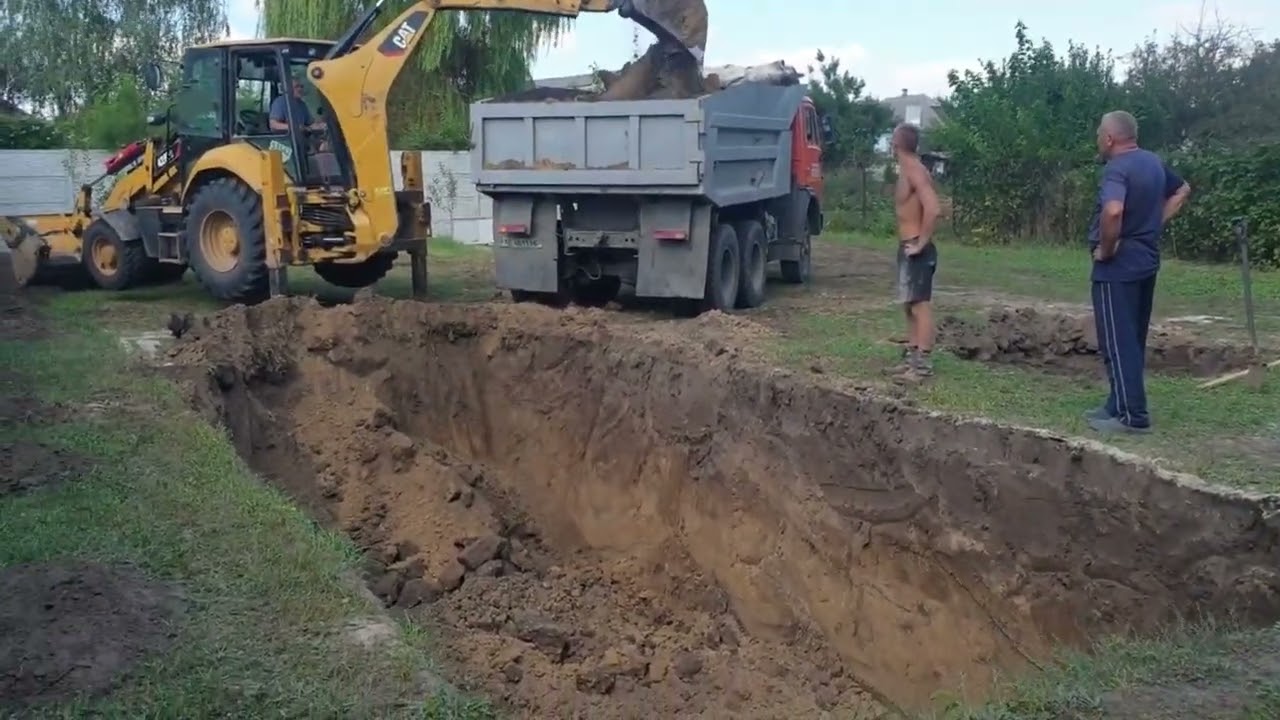 Робимо басейн + септик на відстані 2м одне від одного