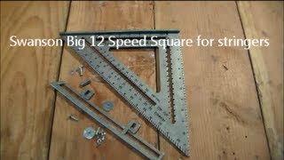 Swanson Big 12 Speed Square for Stringers