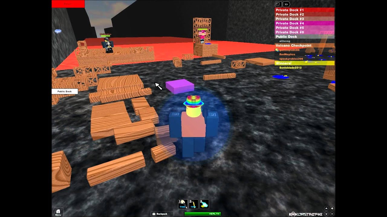 Roblox Lava Raft Episode 4 Bathing Down A River Of Lava Youtube - roblox hunger games ozzypig cheats