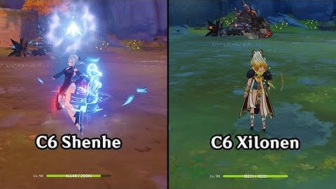 C6 Shenhe vs C6 Xilonen Support Comparison
