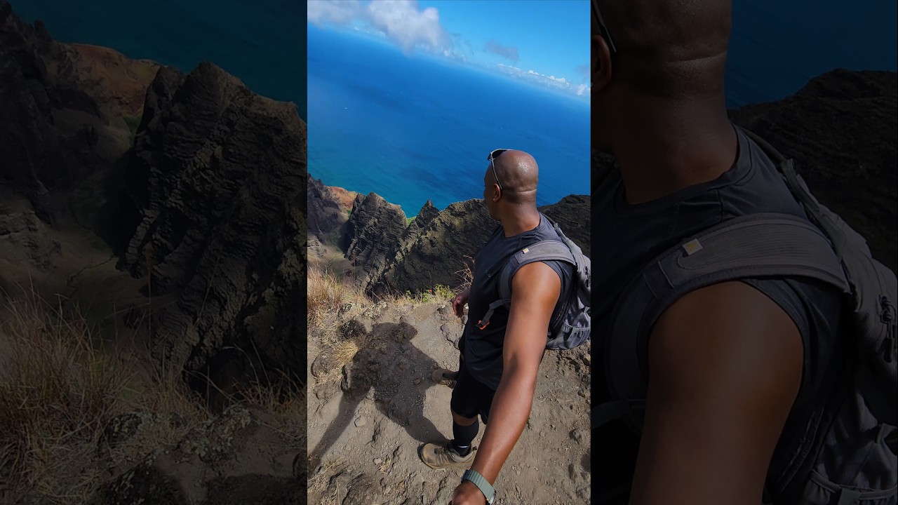 I hiked to the Nā Pali Coast in Kauai Hawai'i | Beautiful adventure 🥾⛰️ 