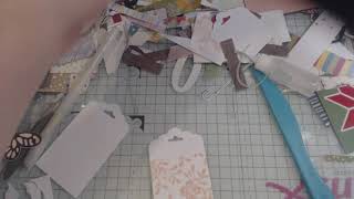 More tags (use up all our scraps and odd bits of embellishments)