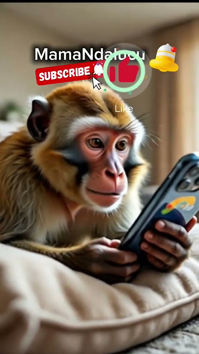 monyet main HP #monkey #cute #funny #shortvideo #shortsvideo #shorts #short
